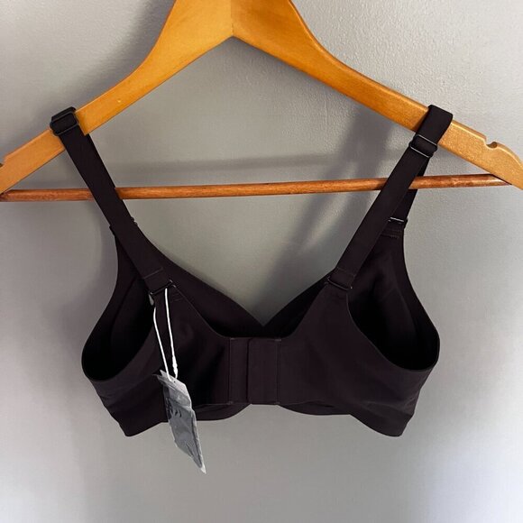 Wireless Bra Seamless Cloud like Feel S removable pads Grey/Brown No Underwire - Picture 3 of 8